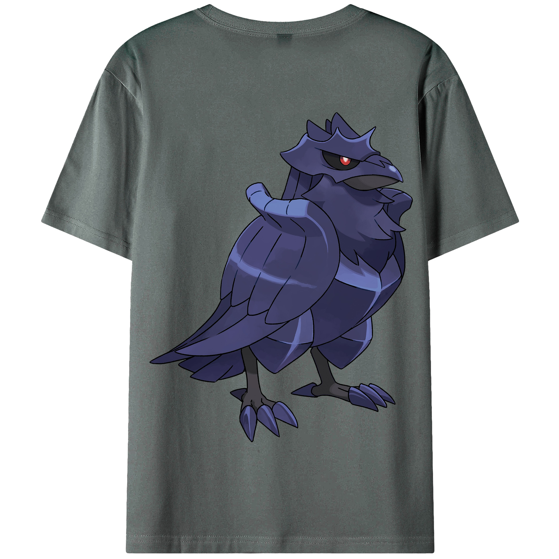（画像用） ポケットモンスター Pokémon 綿100％半袖Tシャツ（背面プリント）